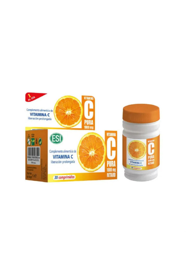 Esi Vitamina C Pura 1,000 Mg Retard 30 Comprimidos