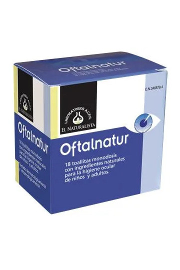 El Natural Oftalnatur Toallitas Oculares 15 Toallitas