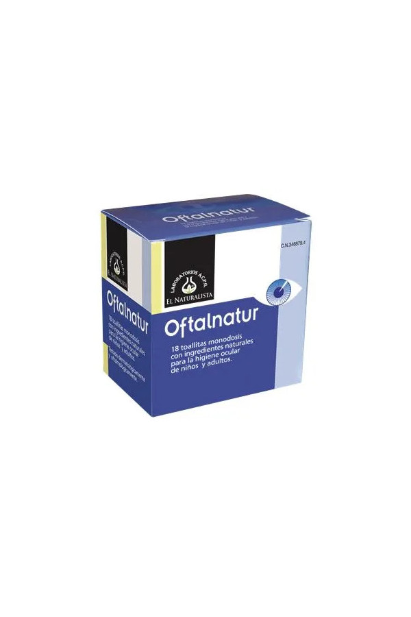 El Natural Oftalnatur Toallitas Oculares 15 Toallitas