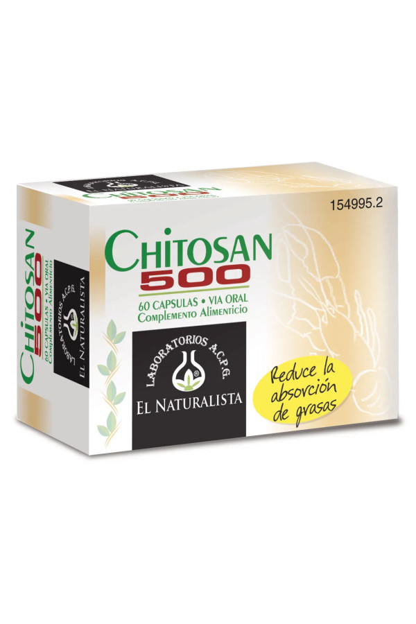 El Natural Chitosan 500 60 Caps