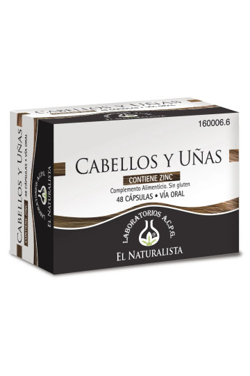 Cabello y Uñas El Naturalista 48 Caps
