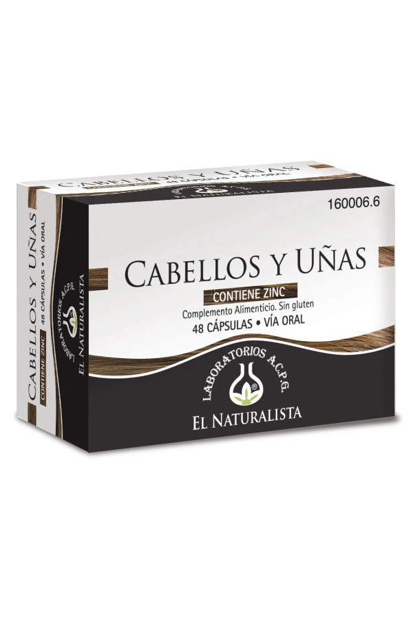 Cabello y Uñas El Naturalista 48 Caps