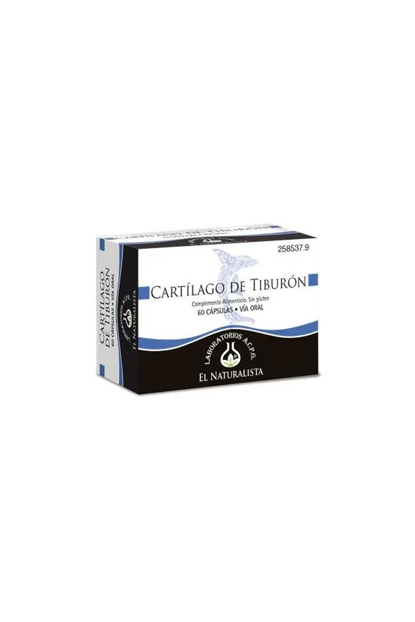 El Natural Cartilago De Tiburon 500 Mg X 60 Caps