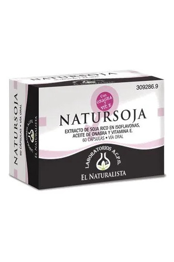 El Natural Natursoja 60 Caps