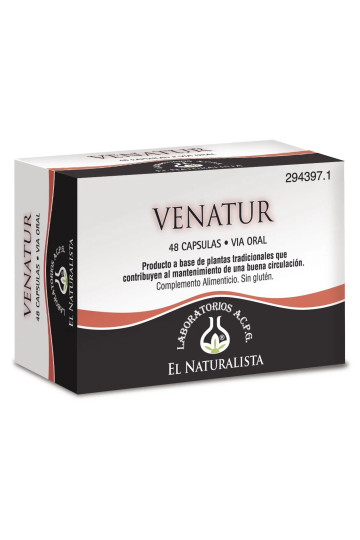 El Natural Venatur 48 Caps 375 Mg