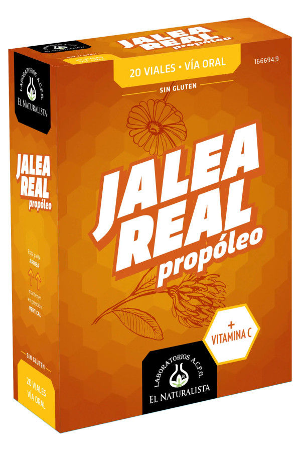 El Natural Jalea Real Adultos Con Propoleo 20 Viales Abre Fac