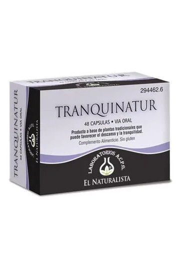 El Natural Tranquinatur Sueño 48 Caps X 375 Mg