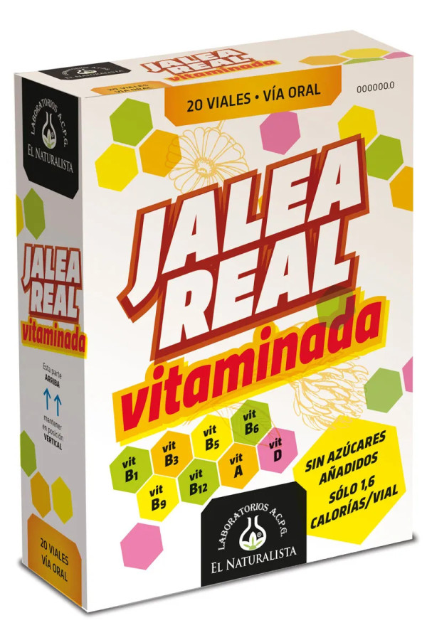 El Natural Jalea Real Vitaminada 20 Viales Abre Facil