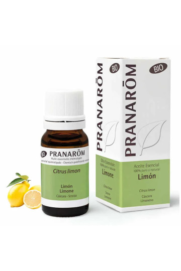 Pranarom Organic Lemon Peel Essential Oil 10ml