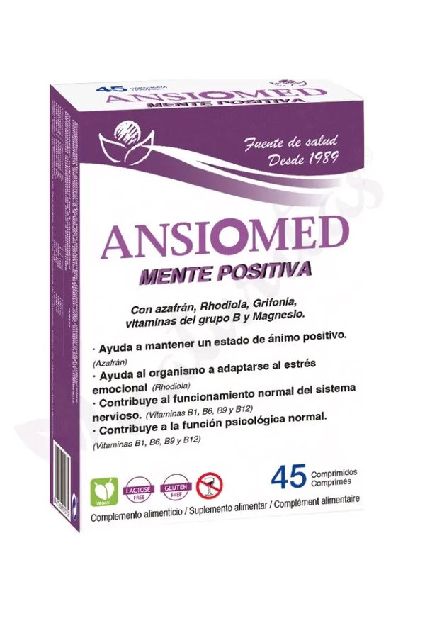 Bioserum Ansiomed Mente Positiva 45 Comprimidos
