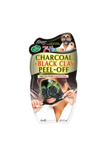 Montagne Jeunesse Charcoal + Black Clay Peel-Off Mask 10ml