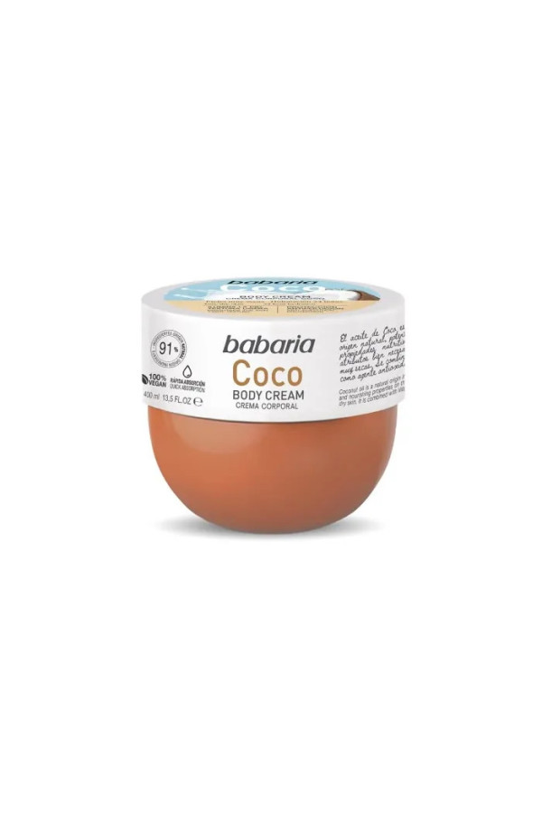 Babaria Coco Crème pour Le Corps 400ml