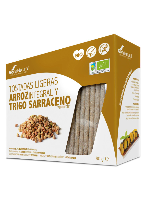 Alecosor Bio Tostadas De Arroz y Trigo Sarraceno