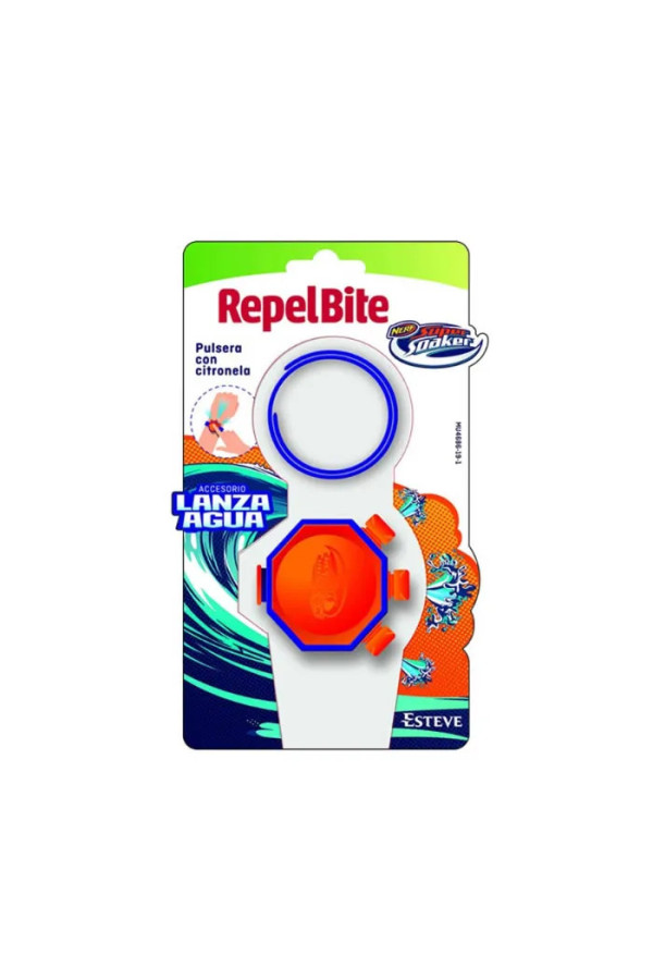 Repel Bite Bracelet With Citronella Water Lance Super Soaker