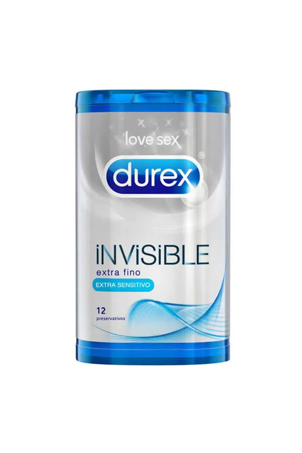 Durex Invisible Préservatifs 12 Unités