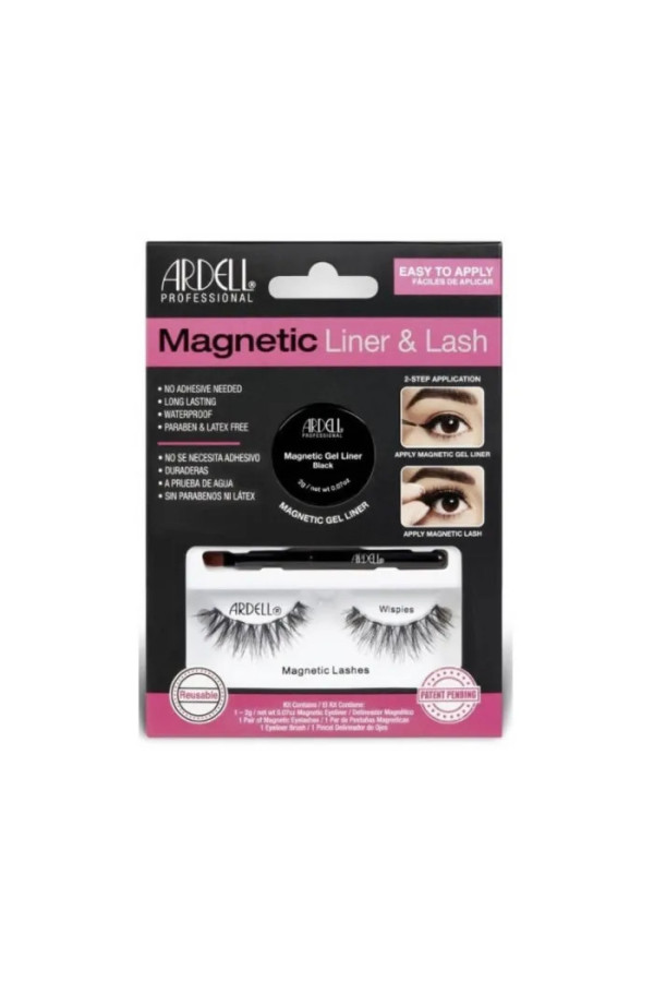 Ardell Magnetic Liner & Lash False Eyelashes Wispies 