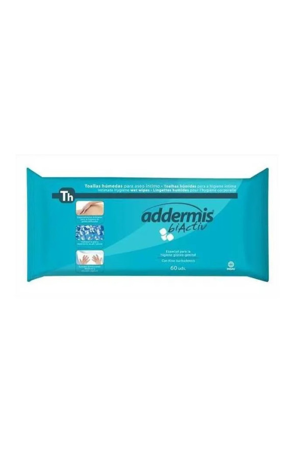 Addermis Adult Wipes Aloe Vera 60u