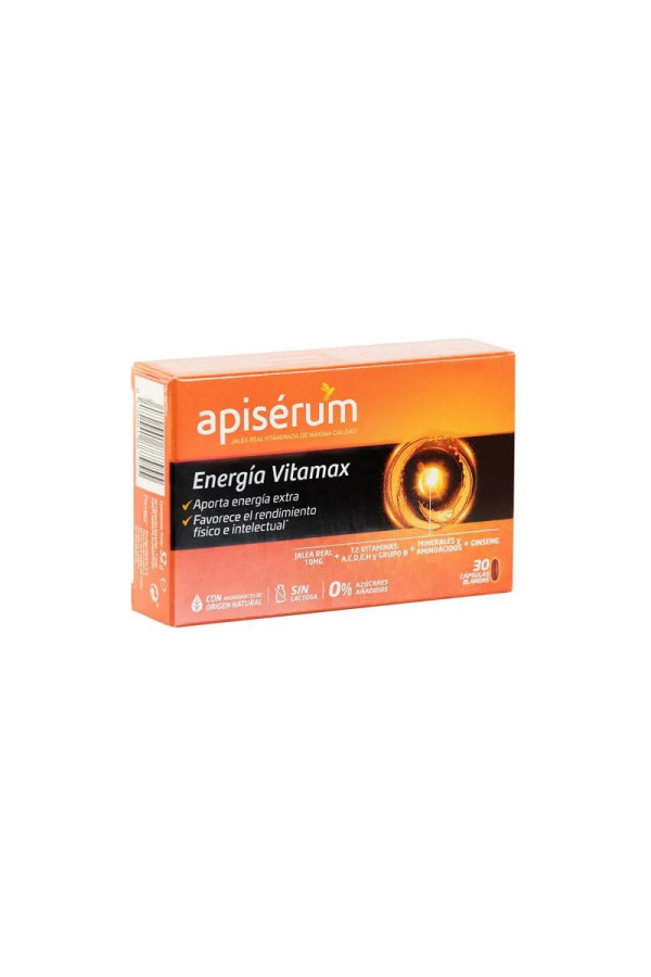 Apisérum Apiserum Energia Vitamax 30 Gélules