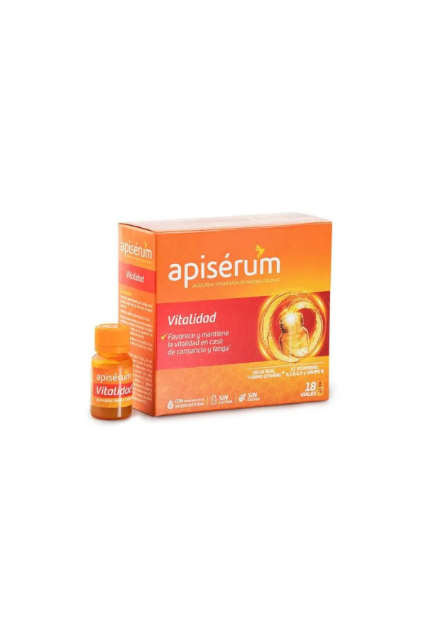 Apisérum Apiserum Vitalité 18 Flacons