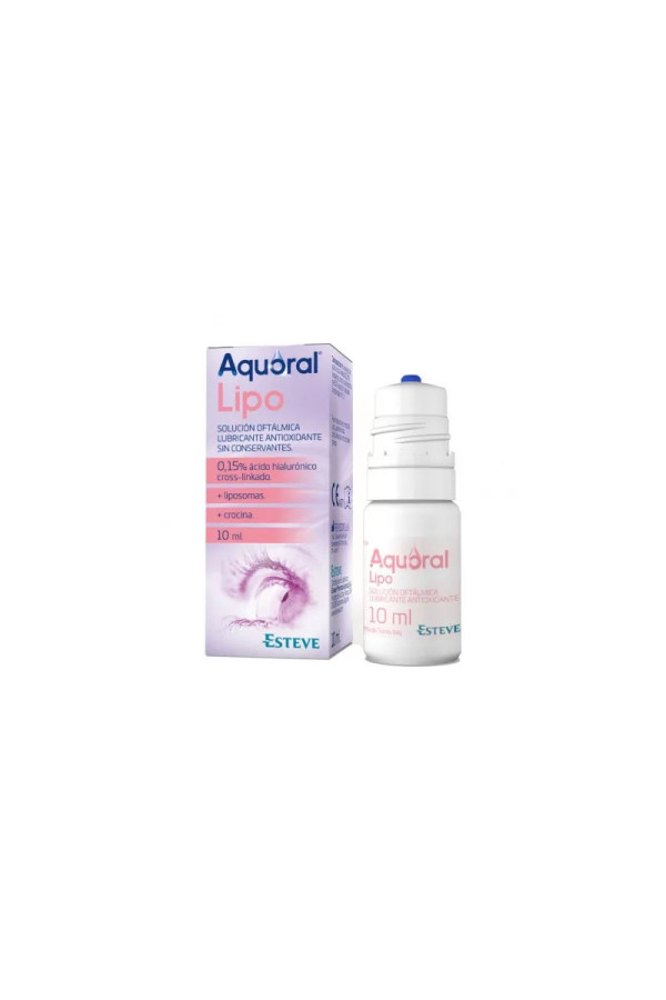 Esteve Aquoral Lipo Solution Ophtalmique 10ml