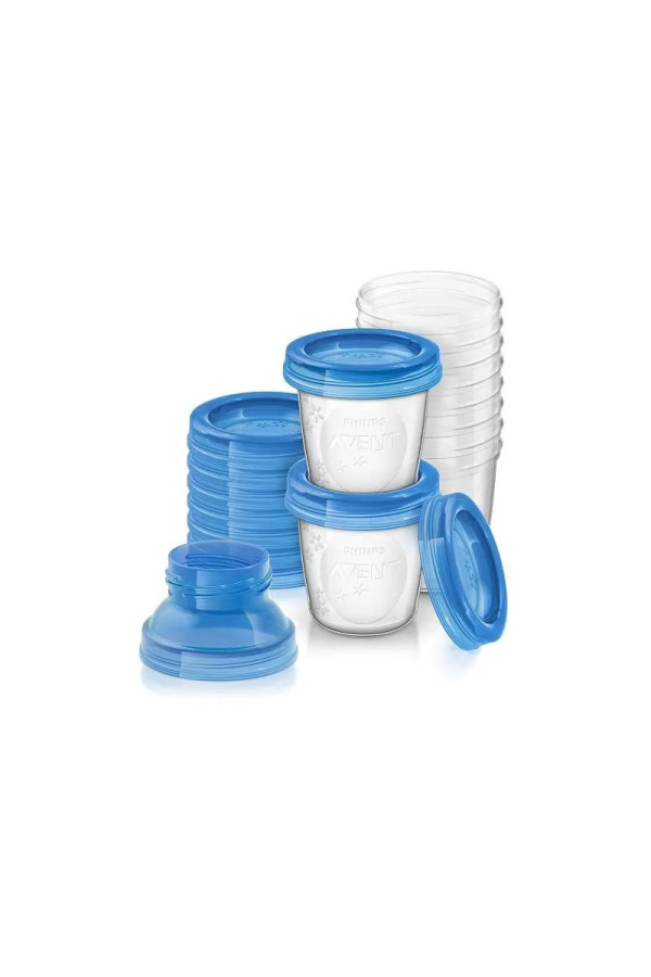 Avent Via Via Récipients À Lait Maternel 10 Verres