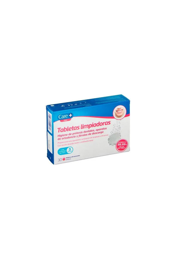 Care+ Stada Dentures Tablettes De Nettoyage Dentures Dentures Dentures Dentures Dentures 30 Eferv Tablets