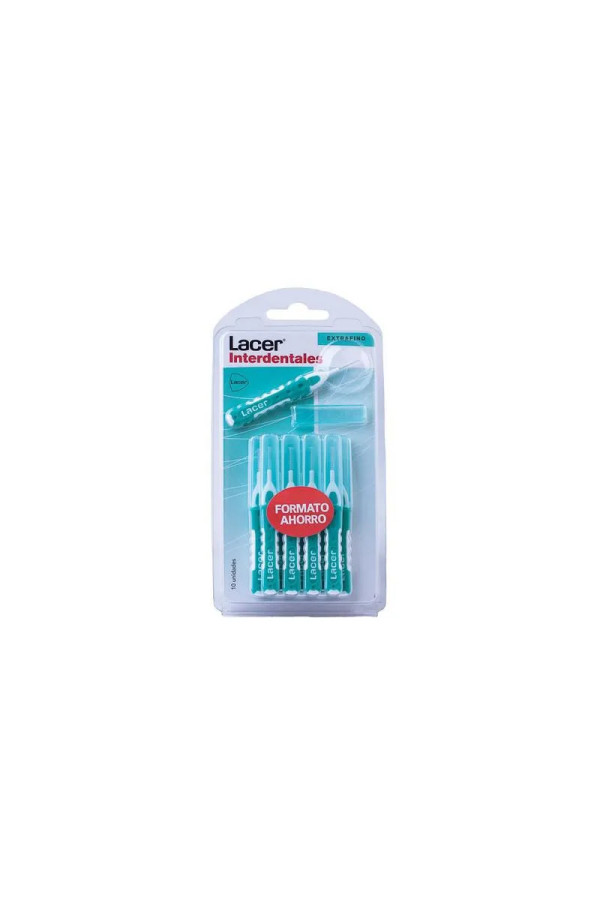 Lacer Interdental Extrafino Recto Recto 10uds