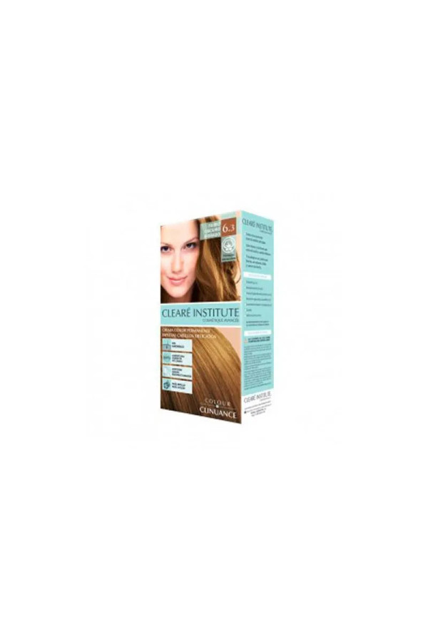 Clearé Institute Coloriage 6,3 Cheveux Délicats Blond Doré Doré