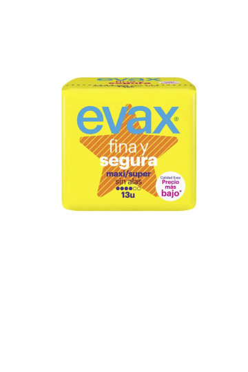  Evax Fine and Safe Maxi 13UND Compresses