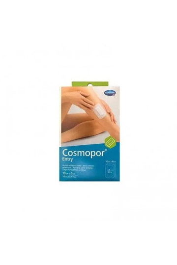 Cosmopor Entry Autocollant Adhésif 10X6cm 10 Unités