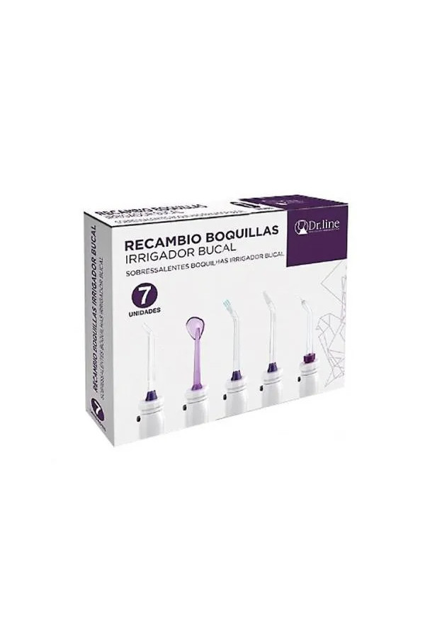 Dr. Line Dr Line Recambios De Boquillas De Irrigador Bucal 7 Unidades Clarben