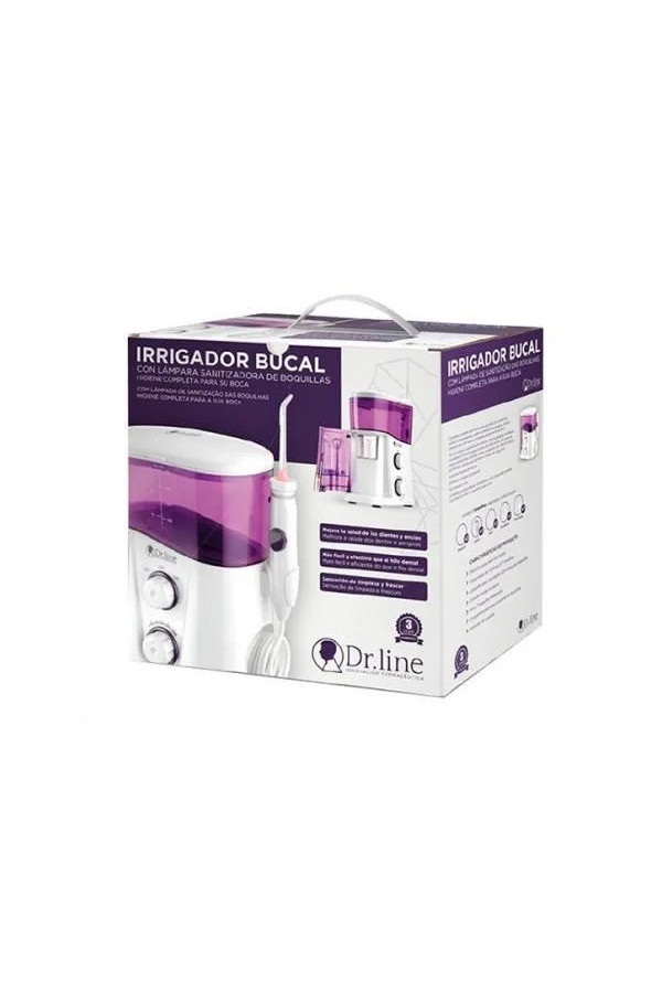 Dr. Line Dr Line Irrigador Bucal Con Lampara Sanitizadora De Boquillas Clarben