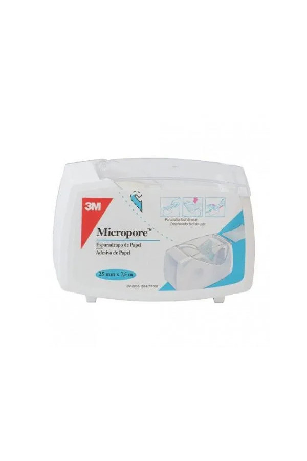 Hartmann Esparadrapo Micropore Blanco 7,5 X 2,5 Cm 3m