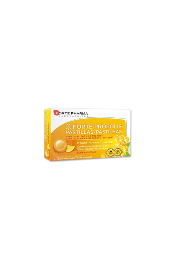 Forté Pharma Própolis Miel Sabor Limón 24 Pastillas