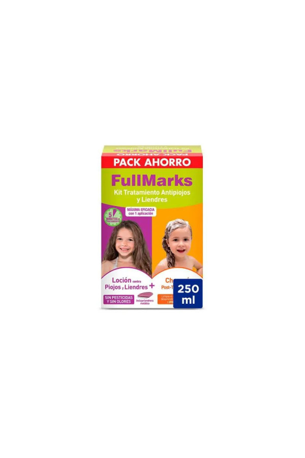 Fullmarks Kit Lotion Anti-Poux 100ml Shampooing 150ml