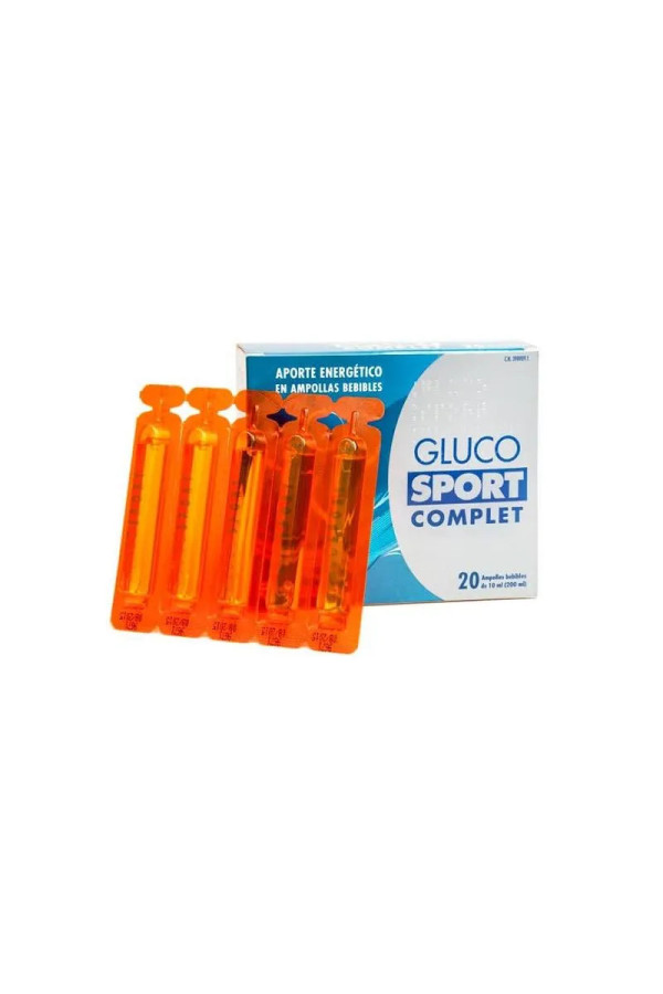 Faes Farma Gluco Sport Complet 20 Ampules Buvables