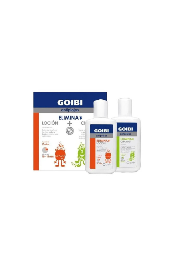 Goibi Shampooing et Lotion Anti-Poux 1 Kit