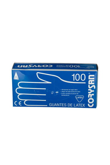 Corysan Gants en Latex Grande Taille 100U