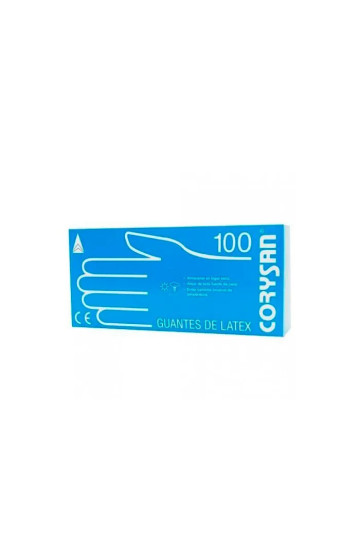 Corysan Gants En Latex De Taille Moyenne 100pcs