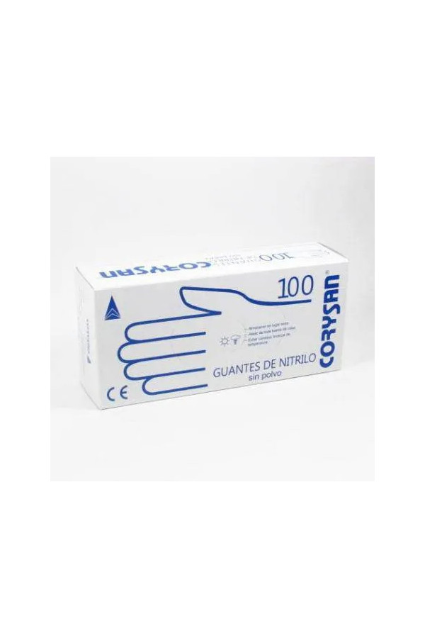Corysan Gant En Nitrile S - Poudre Tm 100 Unités