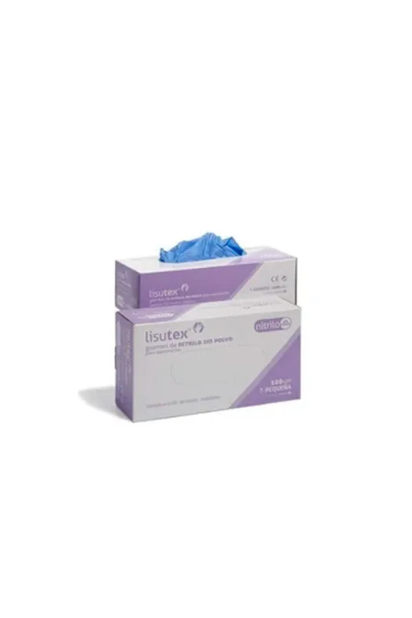 Lisutex Guantes Nitrilo S-P T-P 100U