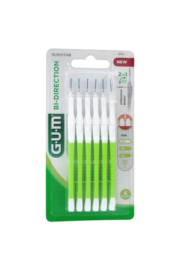 Gum Gomme Bi-Direction 0,7mm Vert