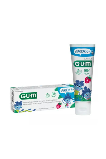 Dentifrice Gum Junior Fraise  50ml