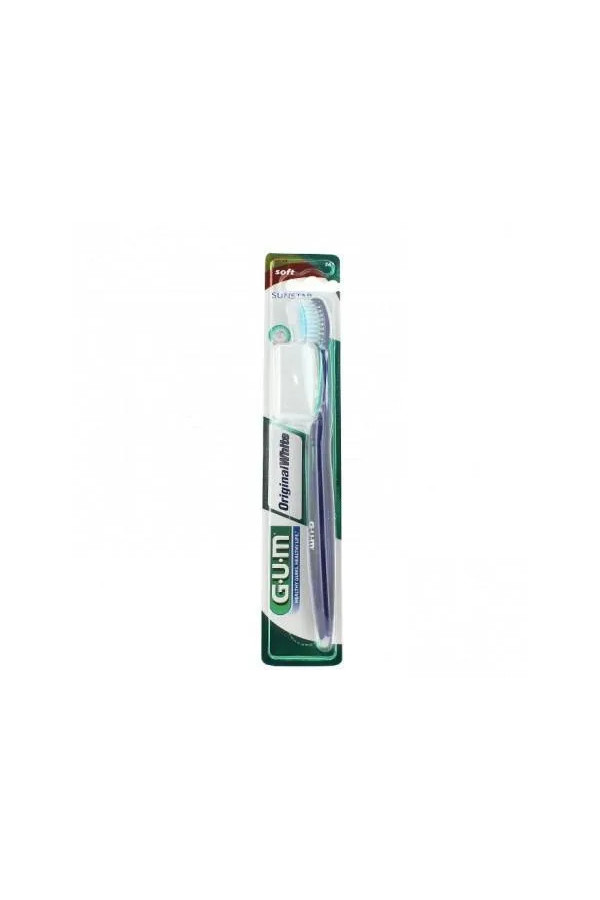 Gum Original White Brosse À Dents Souple Compacte 1 Unité
