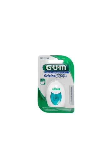 Gum Fil Dentaire Original White Ciré Fluoré