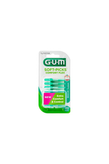 Gum Gomme À Mâcher Soft Picks Comfort Flex Reg Mint 40u