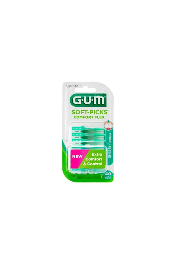 Gum Gomme À Mâcher Soft Picks Comfort Flex Reg Mint 40u