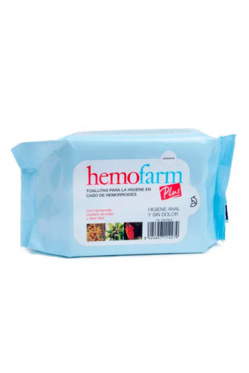 Hemofarm Plus Lingettes 40 pièces