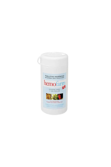 Hemofarm Plus Toallitas Bote 60 Unidades