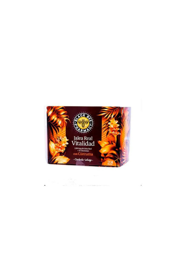 Black Bee Vitalidad 20 Ampollas